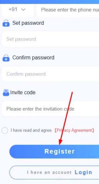 click register
